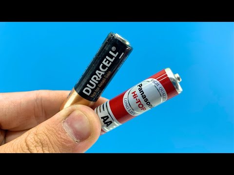 DO THIS ! The Old Batteries will work forever! Useful Ideas