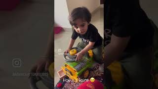 Mannu Bhai Motor Chale Pam Pam Pam #babyvlog #babyboyplaying