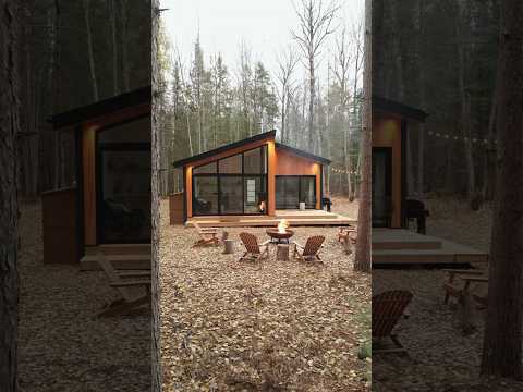 Cozy Scandinavian Tiny Home w/ Minimalist Design Deep in the Woods!