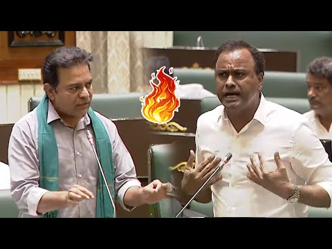 Komatireddy Raj Gopal Reddy vs KTR | Telangana Assembly |Revanth Reddy vs KCR | Cinema Garage