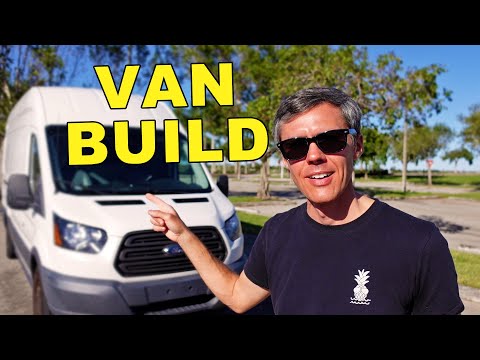 How To Build a Platform for Bed or Cargo in a Van EASY!