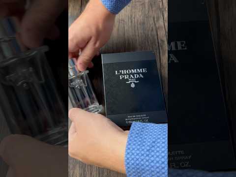 Prada L'Homme #prada #fragrance #asmr #pradalhomme