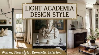 LIGHT ACADEMIA INTERIOR DESIGN STYLE | Warm and Pretty Thrift with me and Budget-friendly design