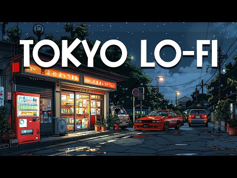 80's Lofi City🔥Tokyo Midnight 🌃 Lo fi Beats To Sleep, Relax  [lofi hiphop mix]