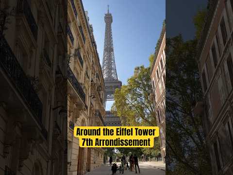 Walk around the Eiffel Tower in Paris #paris2023 #eiffeltower october2023