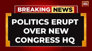 Politics Erupt Over Name Of New Congress HQ | BJP Accuses Congress Of Ignoring Manmohan Singh