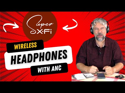 The Splendid Creative Zen Hybrid ANC SuperX-Fi Wireless Headphones: Demo & Review