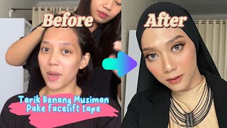 Facelift makeup | Tarik benang ala MUA #megasamaya