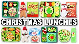 Making SCHOOL LUNCHES & Christmas Treats! 🎄 Easy, Fun & FESTIVE Lunch Ideas