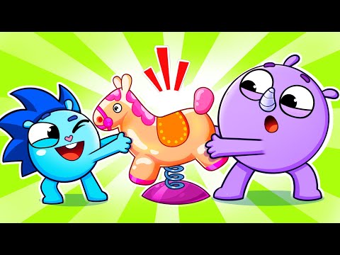 Let's Play Together! 😺👍 | Sharing Is Caring | Kids Songs 🐱🐨🐰🦁 And Nursery Rhymes by Baby Zoo