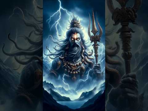 Epic Mahakaal in the Himalayas #mahakaal #aiart #trishul #divinepower