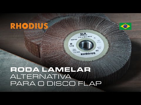 Roda Lamelar - Alternativa para o disco Flap