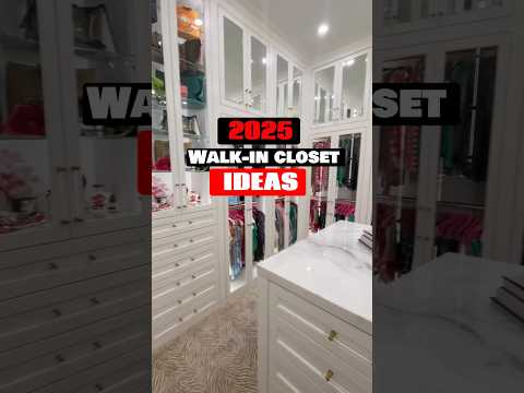 WALK-IN CLOSET IDEAS #2025 #home #family #walkincloset #interiordesign