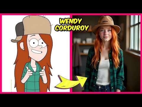 How Gravity Falls Characters In Real Life + Guess The Voice Quiz + Their Favorite Things! | Wendy