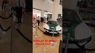 DISPLAY OF DUBAI POLICE CAR BMW  #travel #exploring #bangalorevlogger