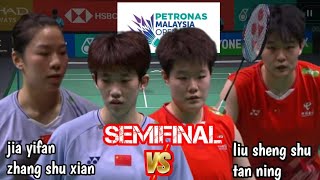 SF : zhang/jia [CHN] vs liu shengshu/tan ning [CHN] | petronas malaysia open 2025