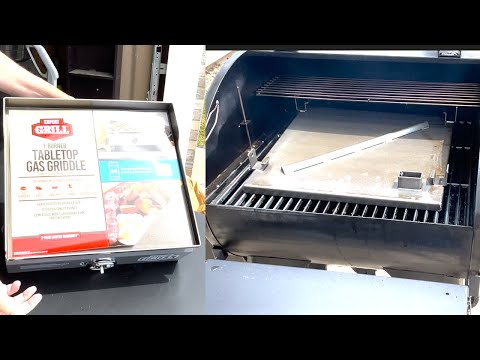 Can You Season A Griddle On A Pellet Smoker? 17" Expert Grill