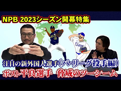 ポスト平良選手 脅威のツーシーム【2023注目の新外国人選手(パ・リーグ投手編)】