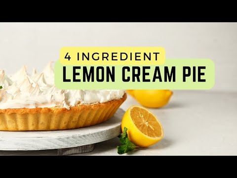 4 Ingredient Lemon Cream Pie Recipe