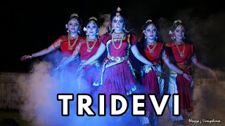 Navaratri Special Dance Cover| TRIDEVI| Bhagya J Vinayakumar |TRINETRA