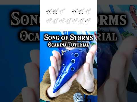 Song of Storms - Ocarina Tutorial (with tabs)