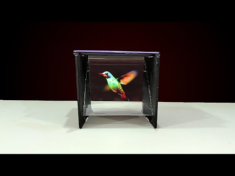 How to make 3D Hologram Project with CD Box | Easy Science Project