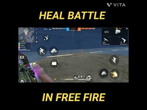 heal battle in free fire #shorts #freefire #shortsvideo #shortsviral #viral