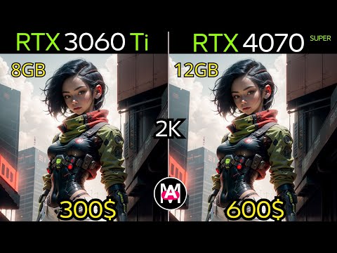 RTX 3060 Ti VS RTX 4070 SUPER : 1440P GAMING TEST