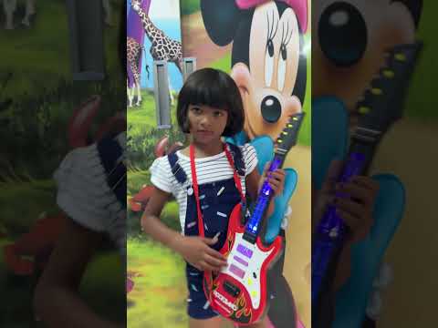 😄"Rockin' with Adithi: Fun Guitar Music and Dancing for Kids" #shorts