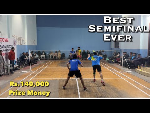 Best badminton match ever Zunain/Yawer vs Yasir Ali/Umer Gullu