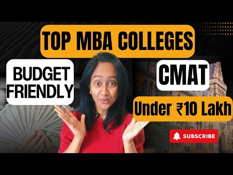 Top MBA colleges through CMAT 2025 🚀| Under ₹ 10 Lakh 😱- Best ROI Options #cmat #college