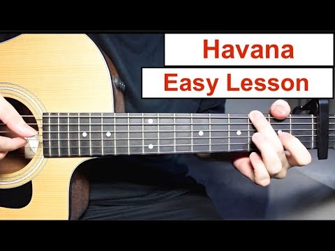 Havana - Camila Cabello | EASY Guitar Lesson (Tutorial) How to play Chords