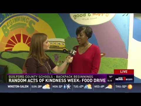 Guilford County Schools Hold Food Drives To Fight Hunger