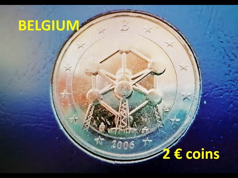 Bélgica 2 euros monedas conmemorativas (2005 - 2019)