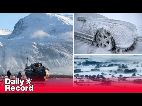 Weather: Fresh warnings issued as icy weather brings travel disruption across UK