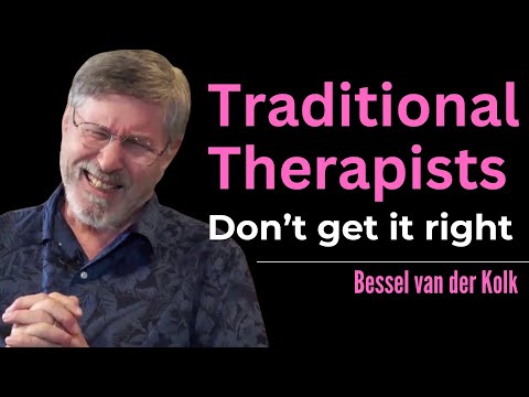 Unlock The Secret To Effective Therapy: Why Traditional Methods Fall Short #besselvanderkolk