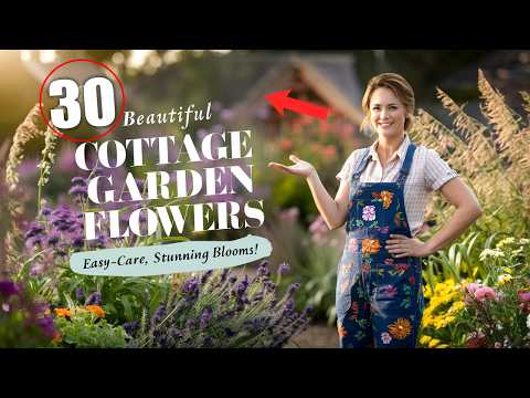 30 Beautiful Cottage Garden Flowers for a Vibrant & Stunning Garden!