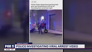 Viral arrest video shows Fairfax Co. police officers pointing guns at a juvenile | FOX 5 DC