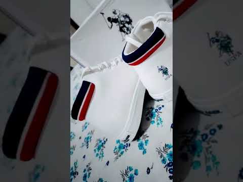 U.S POLO ASSN. MIDTOP SHOES UNBOXING . PRICE ₹2000 , FROM MYNTRA .