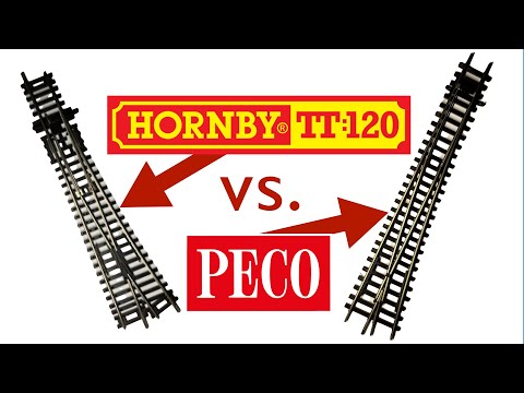 Peco vs Hornby, which TT:120 track is best?