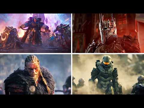 Cinematic War Battle Scenes in 25 Different Video Games