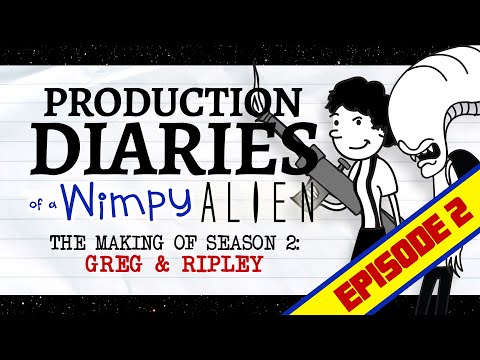 Production Diary of a Wimpy Alien 2 (Wimpy Kid / Alien / Predator Parody)