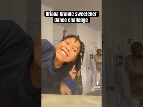 We Took on Ariana Grande’s Sweetener Dance Challenge… You Won’t Believe Our Moves! 💃🎶 #Shorts