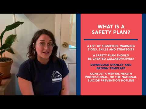 Establishing A Safety Plan