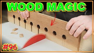 JUST A PIECE OF WOOD? WAIT UNTIL YOU SEE THE RESULT! (VIDEO #96) #woodworking #woodwork #joinery