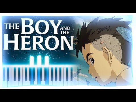 The Boy and the Heron (Main Theme) - Ask Me Why (Piano Tutorial + Sheet Music)