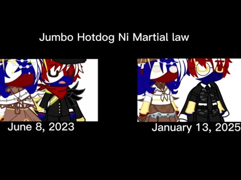 Jumbo Hotdog Ni Martial Law The Original & The Remake// Countryhumans// PHILIPPINES & MARTIAL LAW