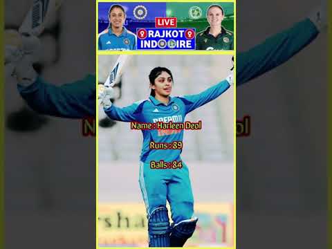 Harleen Deol | 2nd ODI vs Ireland #trendingshorts #viralvideo