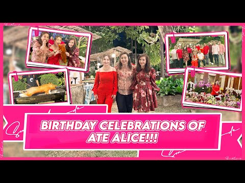 CELEBRATING ATE ALICE'S BIRTHDAY! | Small Laude