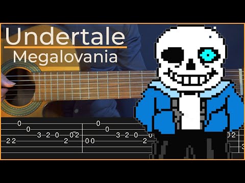 Megalovania - Undertale (Simple Guitar Tab)